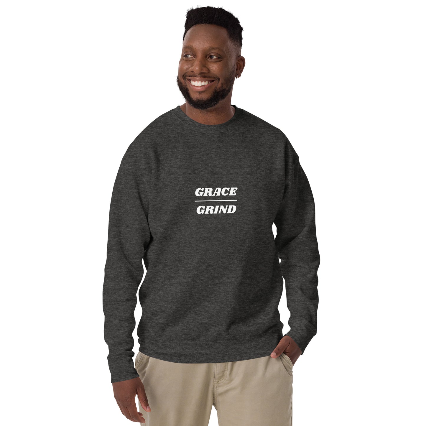 Grace over Grind Premium Sweatshirt