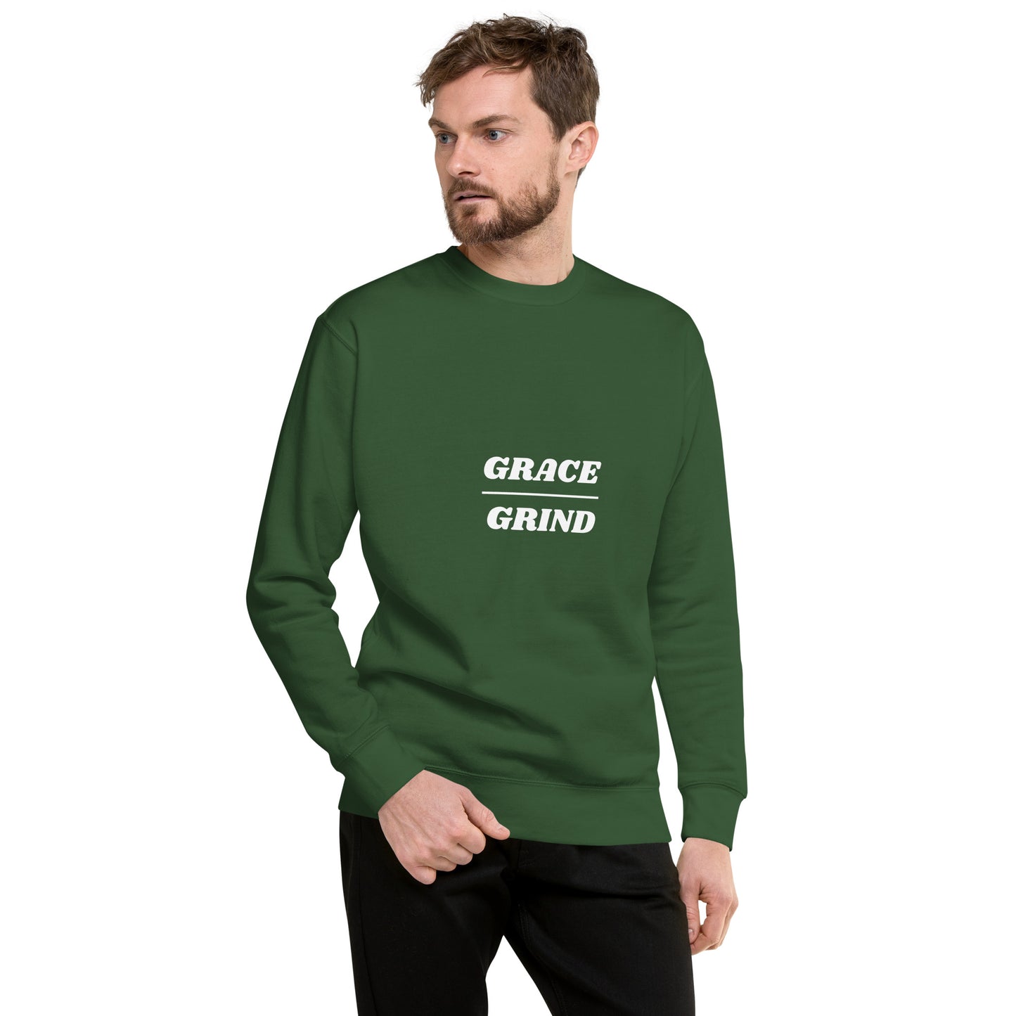 Grace over Grind Premium Sweatshirt