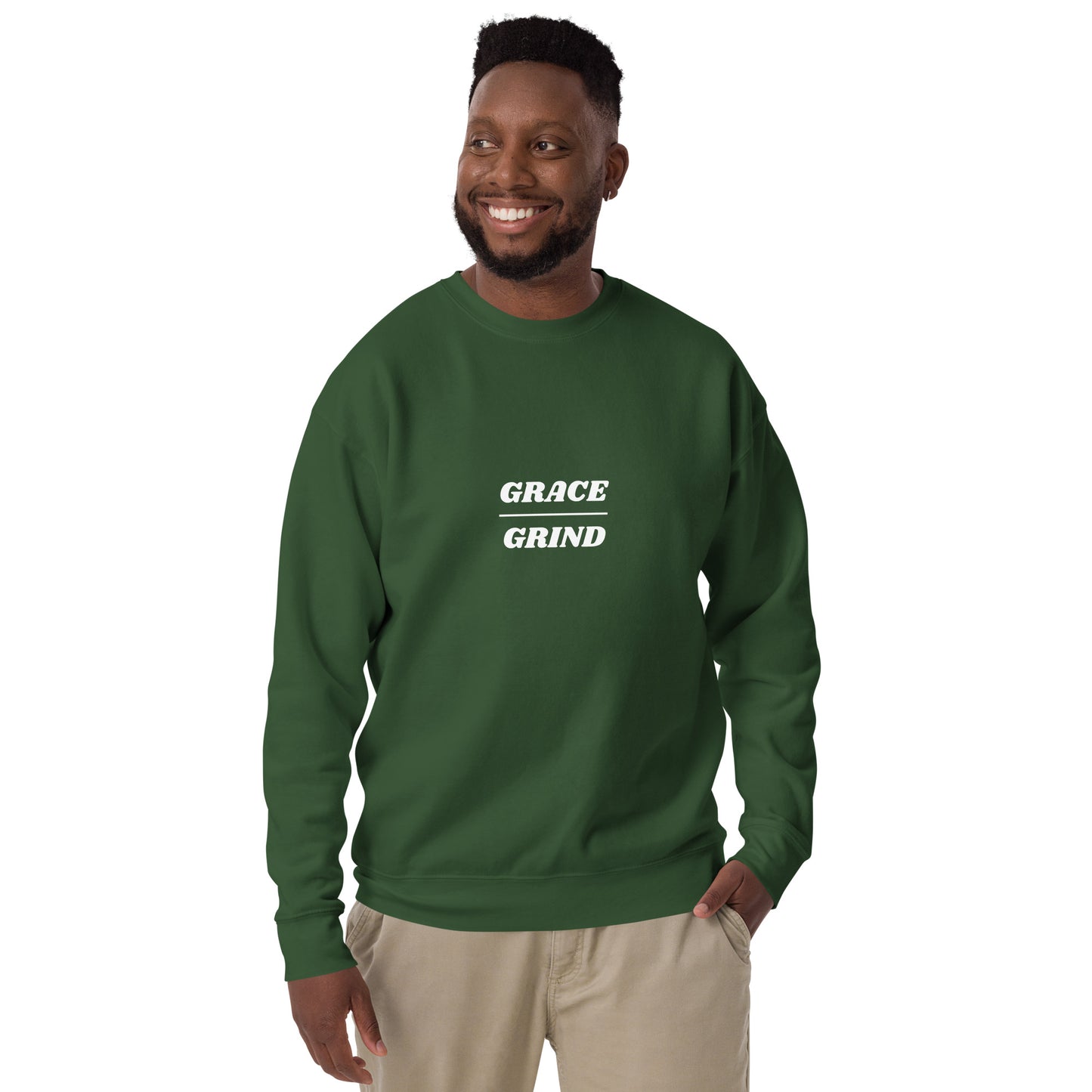 Grace over Grind Premium Sweatshirt