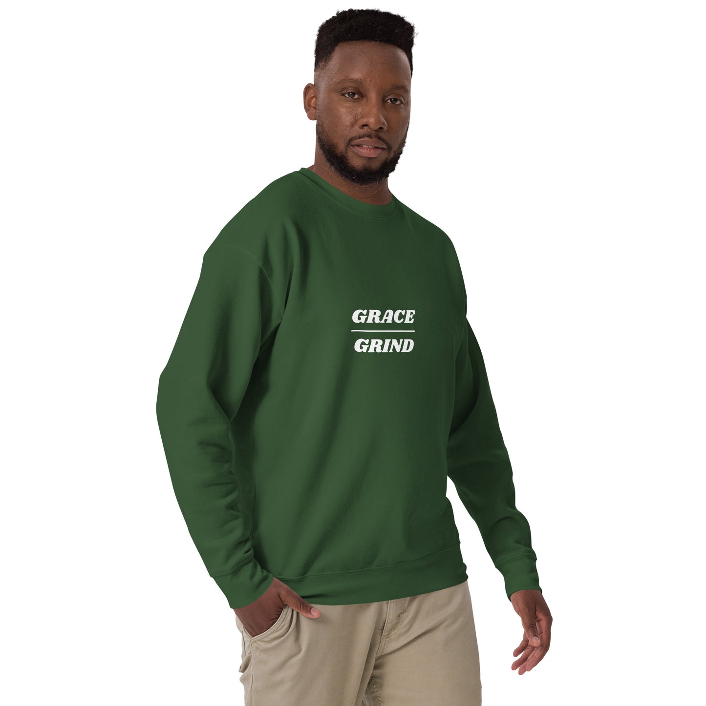 Grace over Grind Premium Sweatshirt