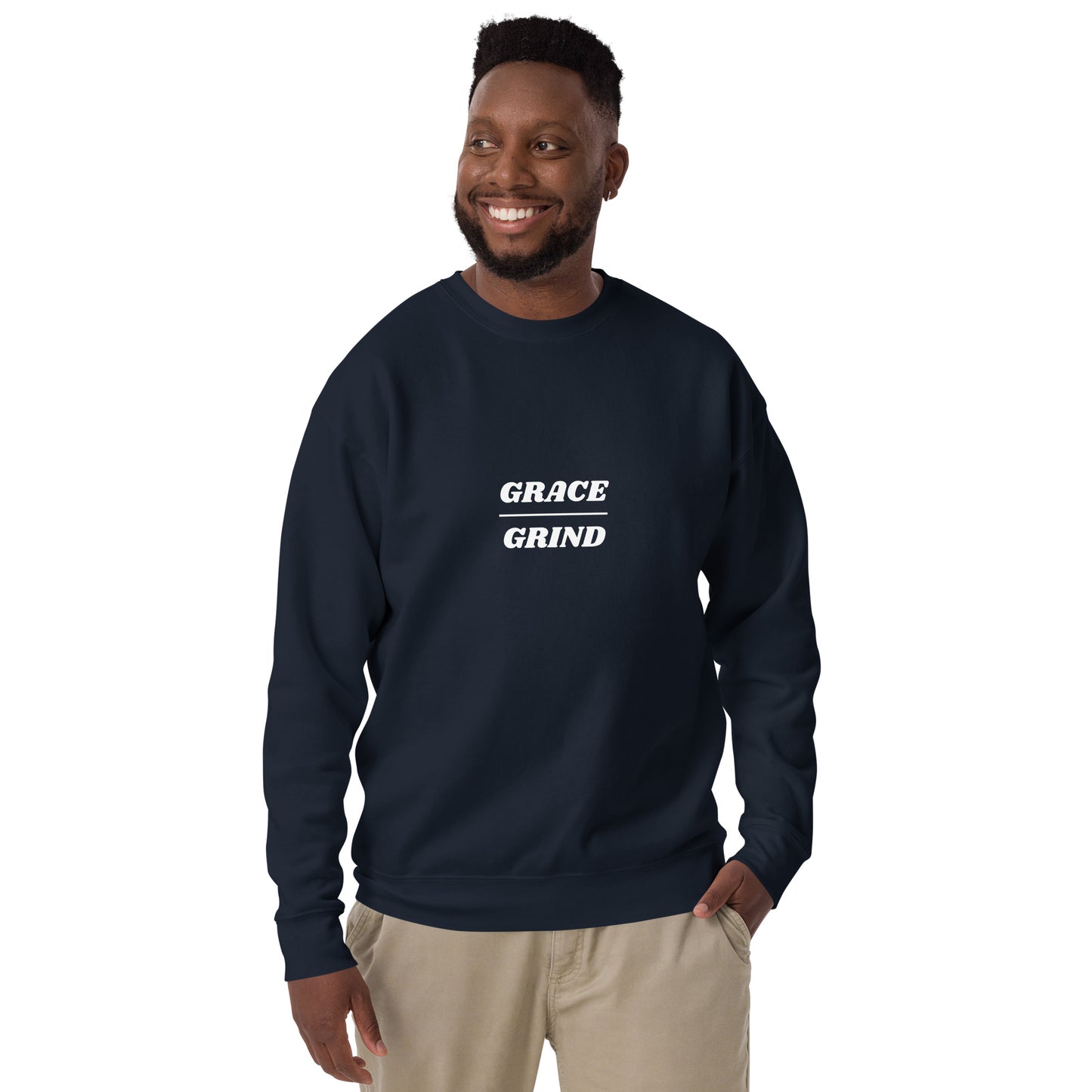 Grace over Grind Premium Sweatshirt