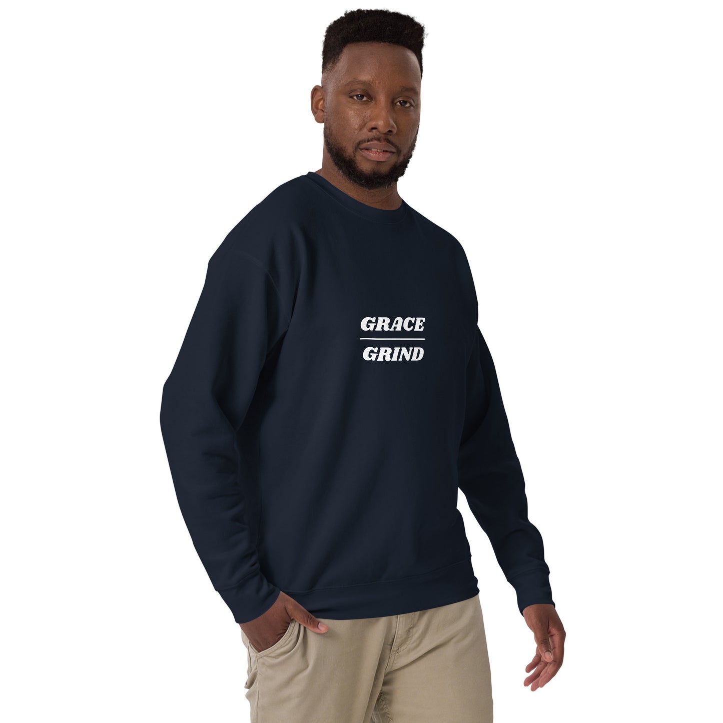 Grace over Grind Premium Sweatshirt