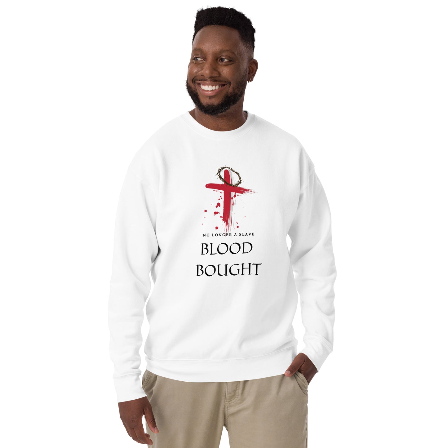 Blood Bought Premium Sweatshirt