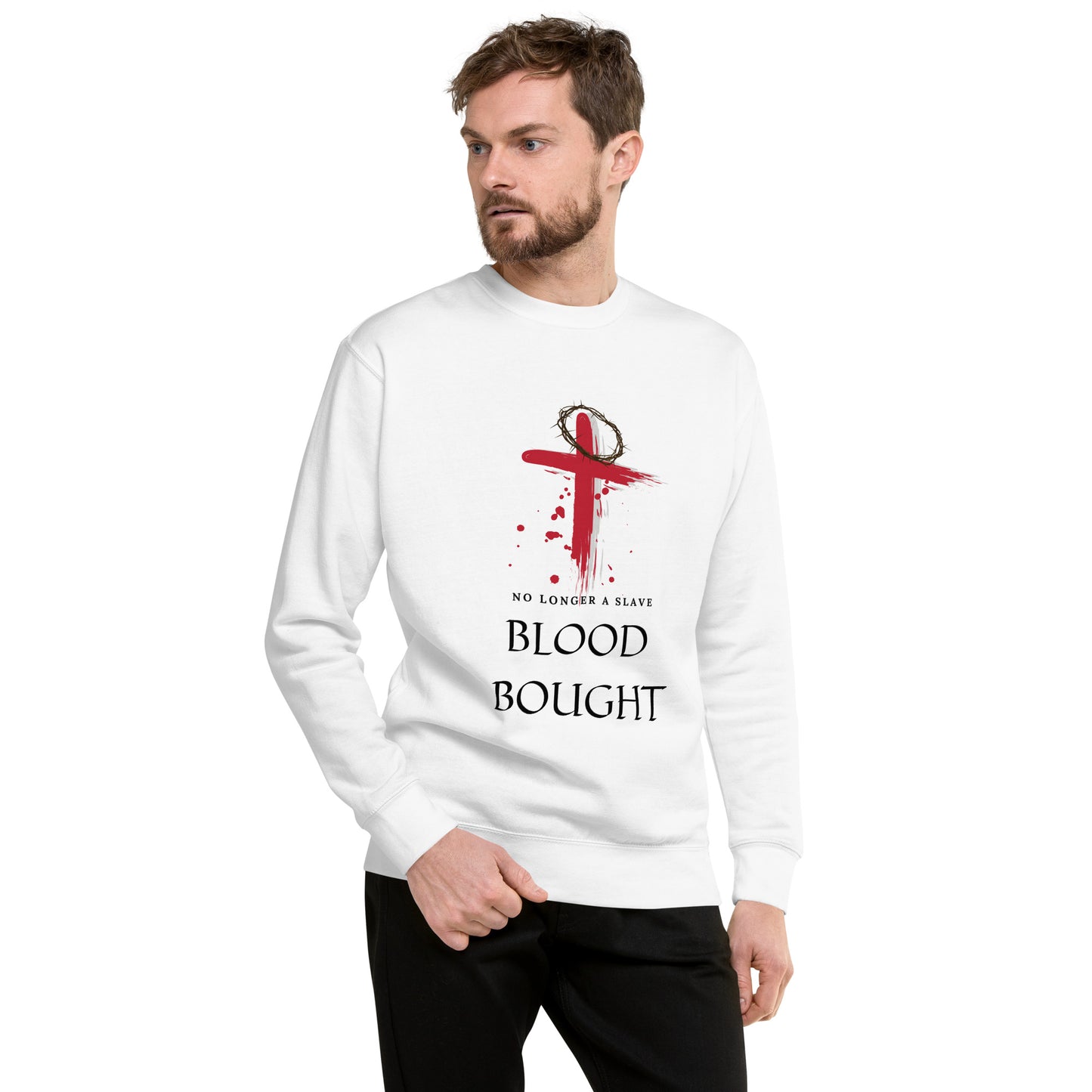 Blood Bought Premium Sweatshirt