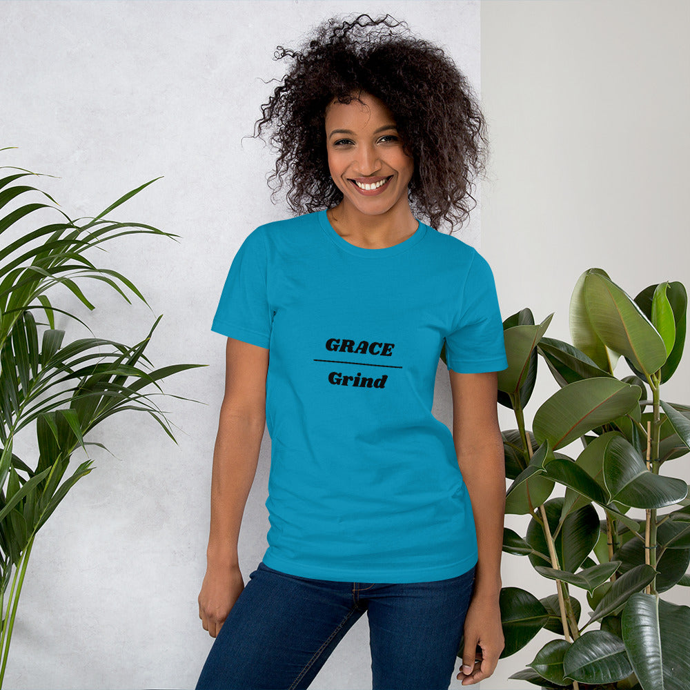 Grace Over Grind Unisex Tee-BLK