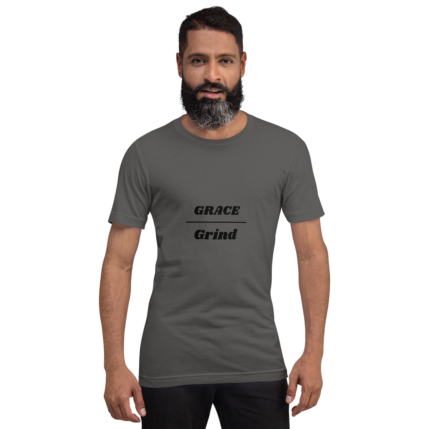 Grace Over Grind Unisex Tee-BLK