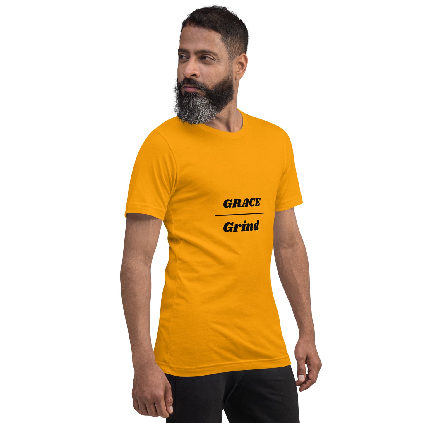 Grace Over Grind Unisex Tee-BLK