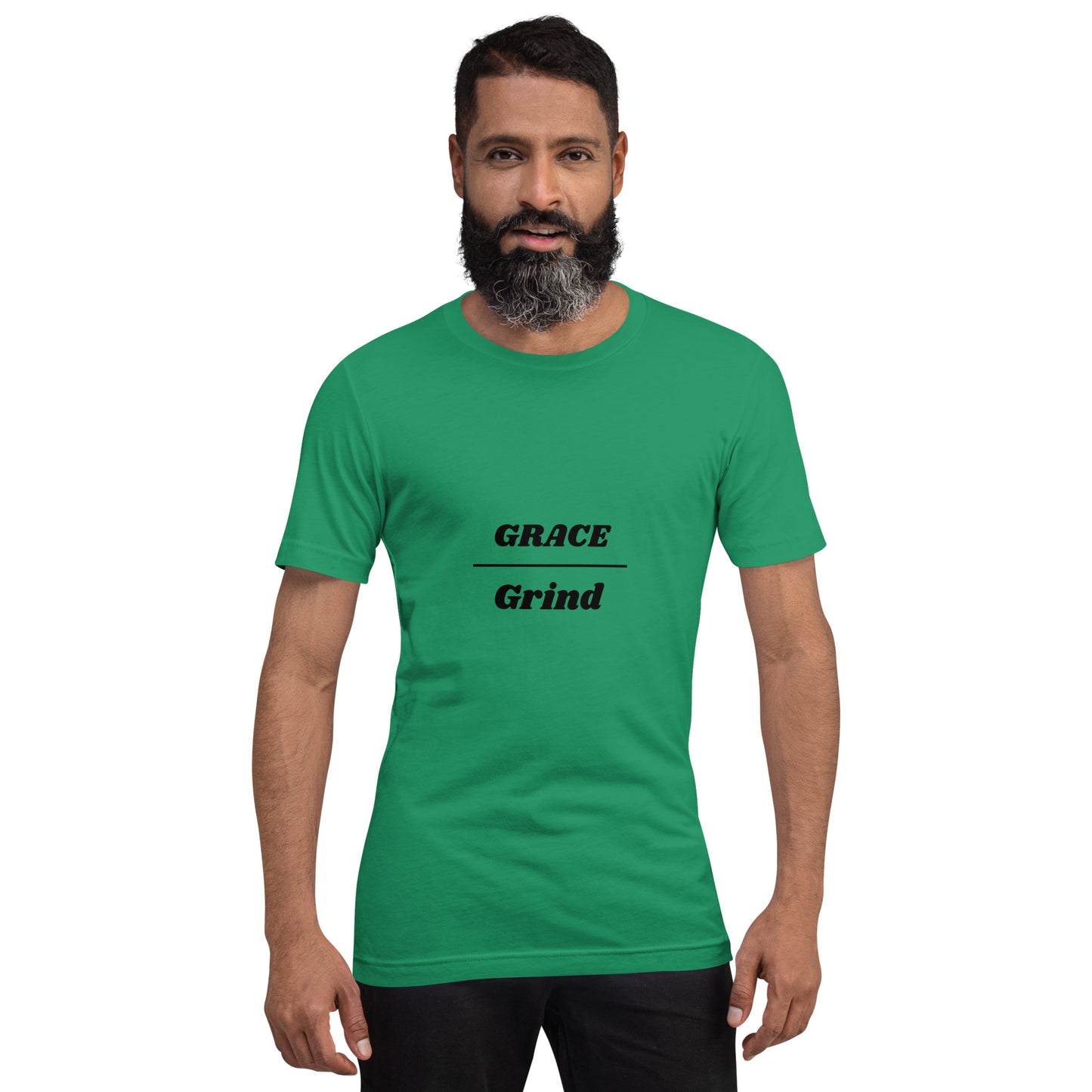 Grace Over Grind Unisex Tee-BLK