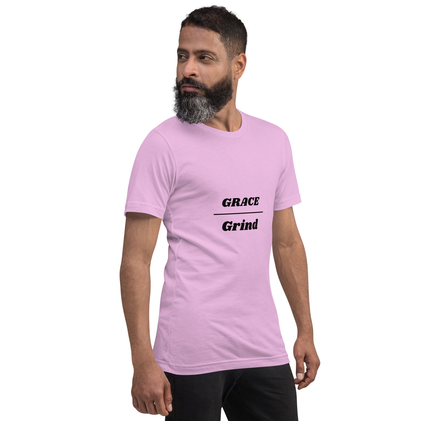 Grace Over Grind Unisex Tee-BLK