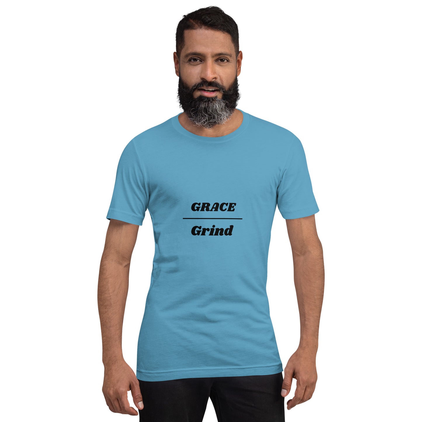 Grace Over Grind Unisex Tee-BLK