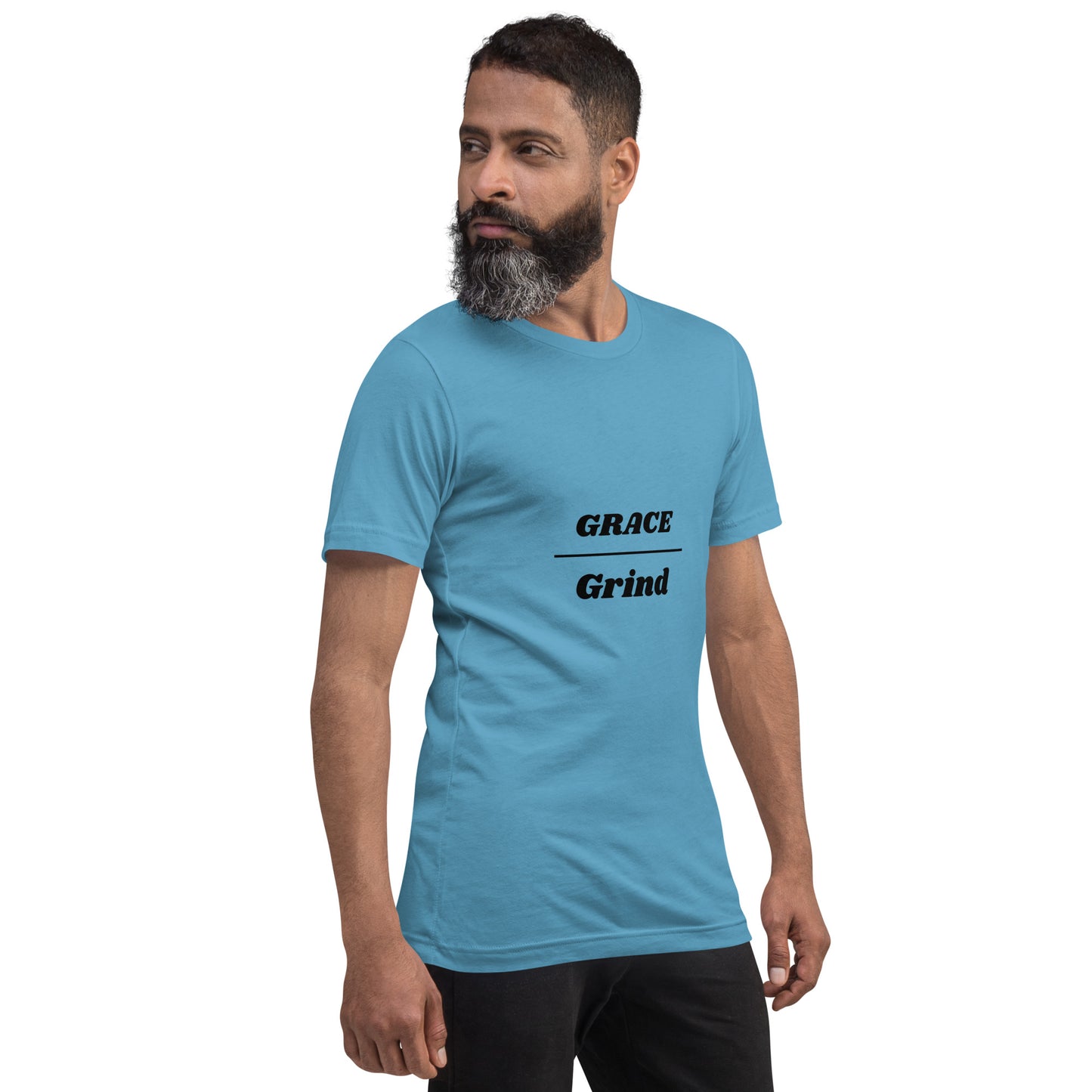 Grace Over Grind Unisex Tee-BLK