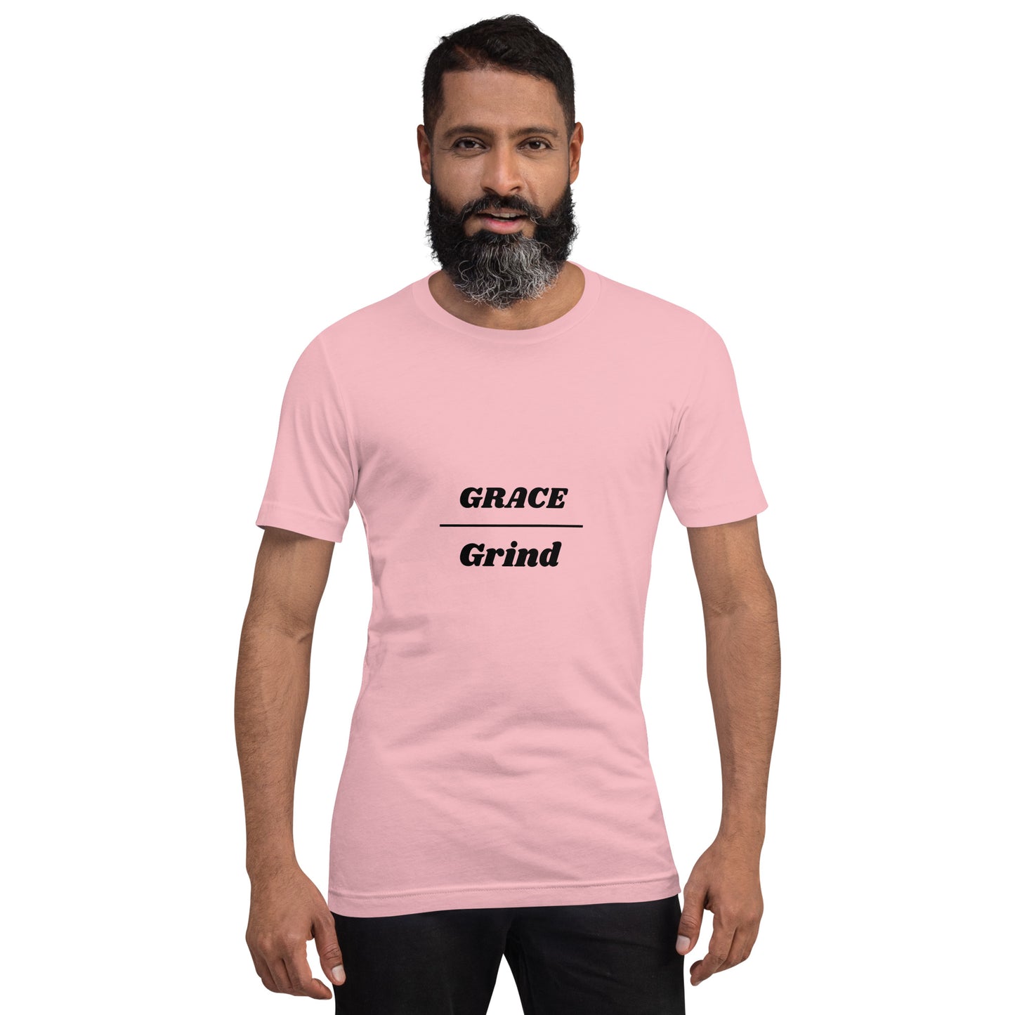 Grace Over Grind Unisex Tee-BLK