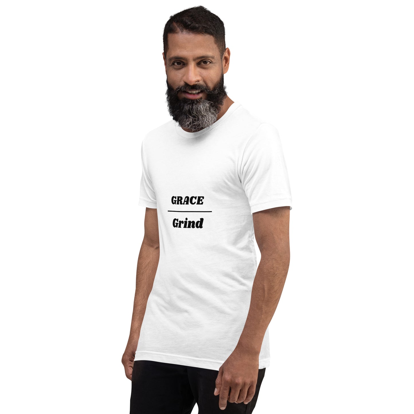 Grace Over Grind Unisex Tee-BLK