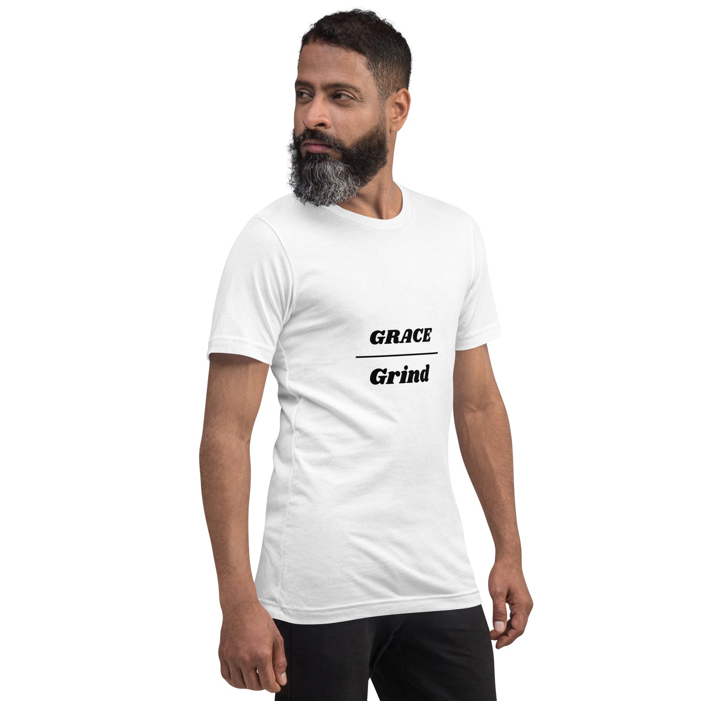 Grace Over Grind Unisex Tee-BLK